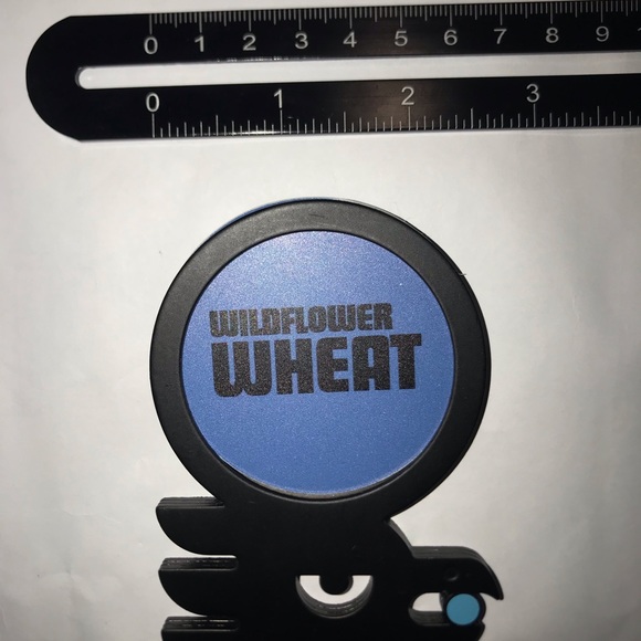 Rare Marble Wildflower Wheat beer tap handle - Picture 5 of 8